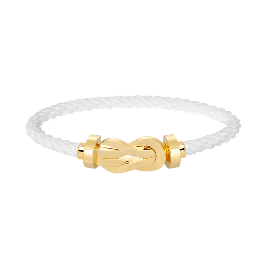 [Lunabriance]CHANCE LARGE 8 FIGURE BUCKLE NO DIAMOND BRACELET GOLD