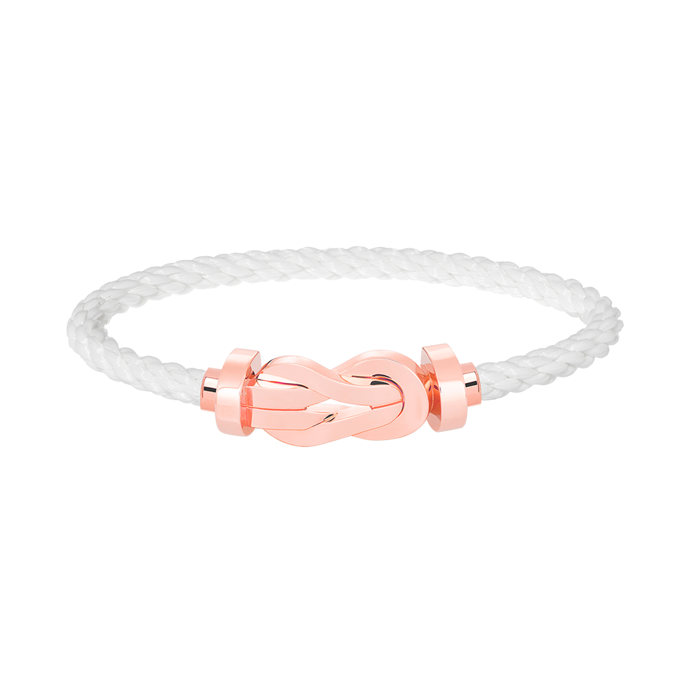 [Lunabriance]CHANCE LARGE 8 FIGURE BUCKLE NO DIAMOND BRACELET ROSE GOLD