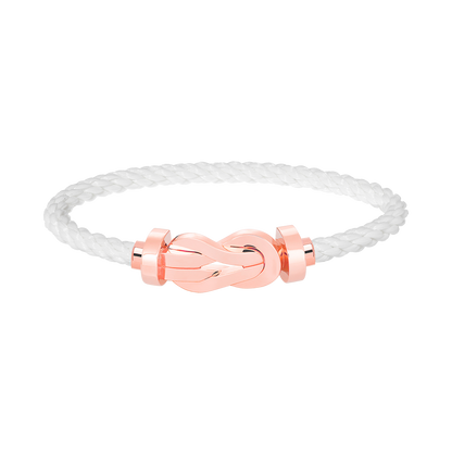 [Lunabriance]CHANCE LARGE 8 FIGURE BUCKLE NO DIAMOND BRACELET ROSE GOLD