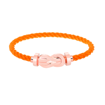 [Lunabriance]CHANCE LARGE 8 FIGURE BUCKLE NO DIAMOND BRACELET ROSE GOLD
