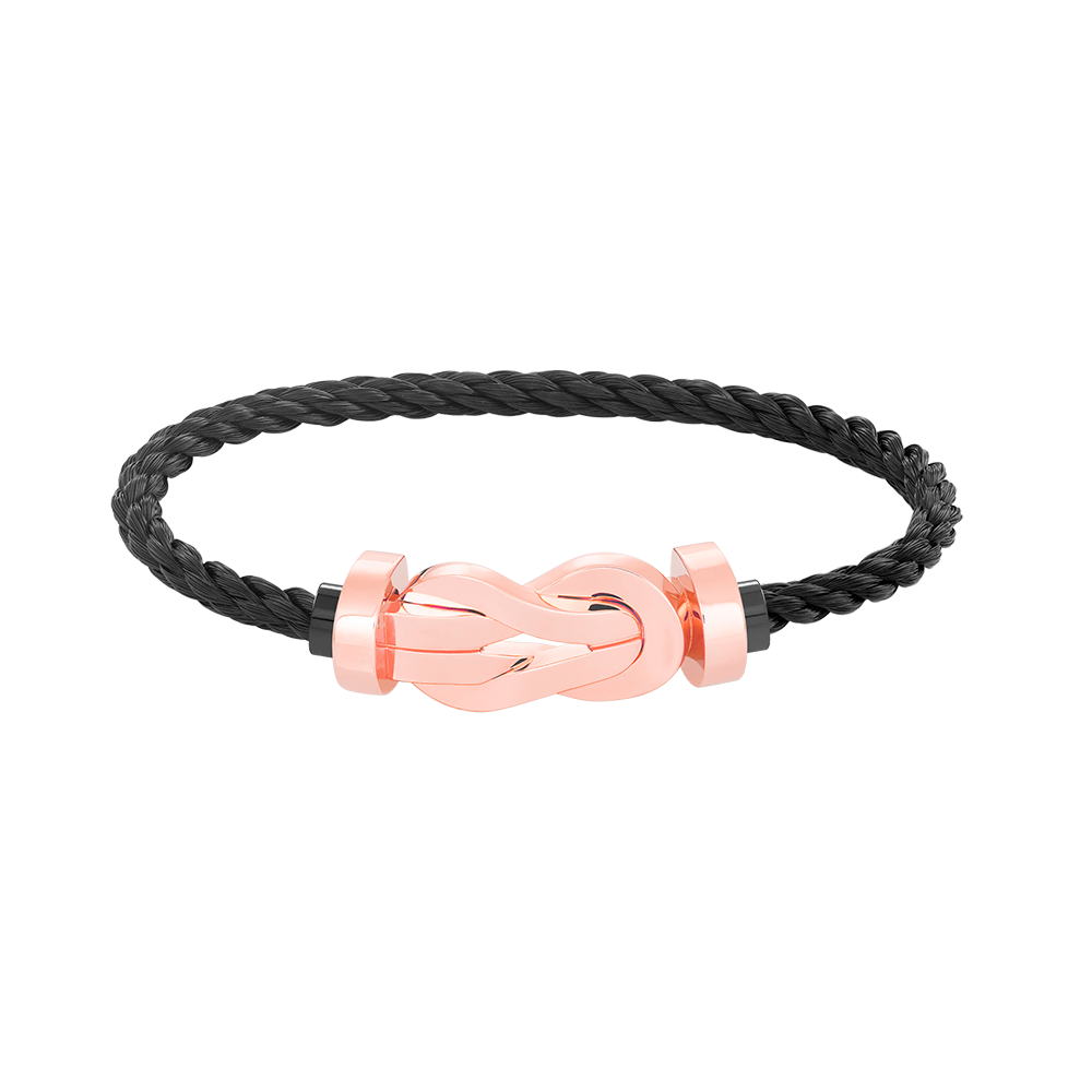 [Lunabriance]CHANCE LARGE 8 FIGURE BUCKLE NO DIAMOND BRACELET ROSE GOLD