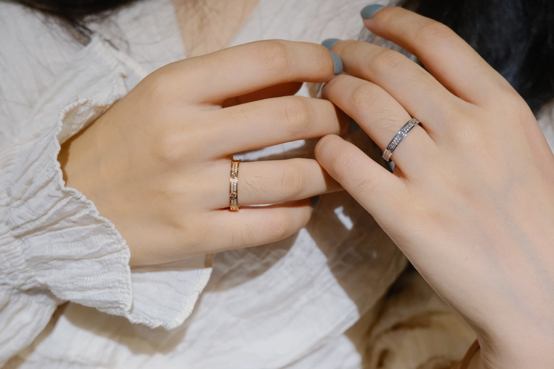 [Lunabriance]LOVE RING 2.65MM DIAMOND