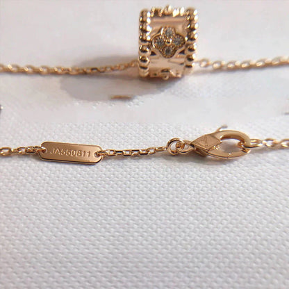 [Lunabriance]PERLEE PEDANT NECKLACE GOLD / ROSE GOLD