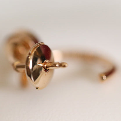 [Lunabriance]JUSTE EARRINGS PINK GOLD