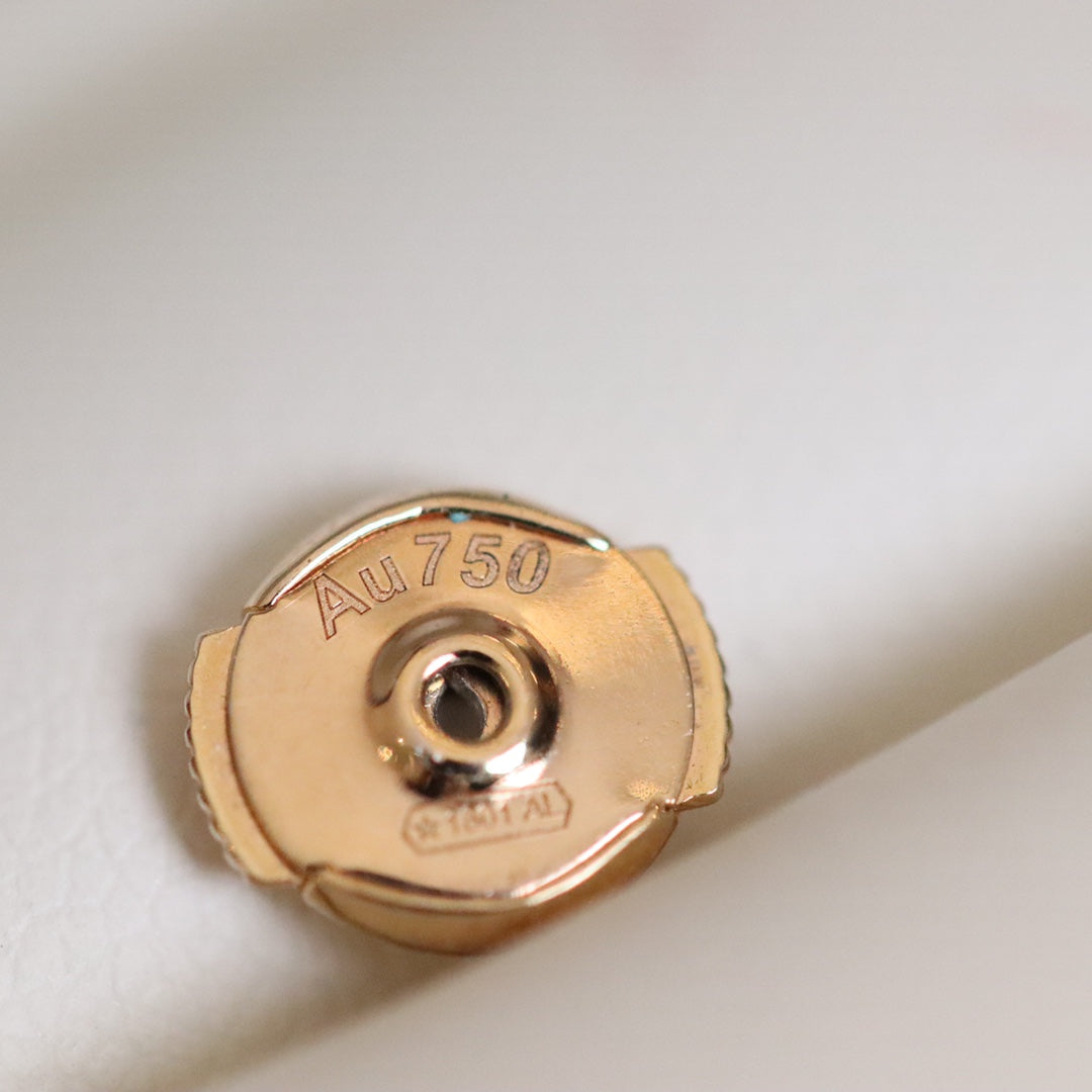 [Lunabriance]JUSTE EARRINGS PINK GOLD