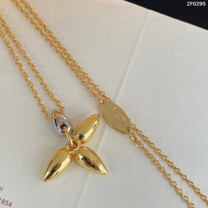 [Lunabriance]LOUISETTE PEDANT GOLD NECKLACE
