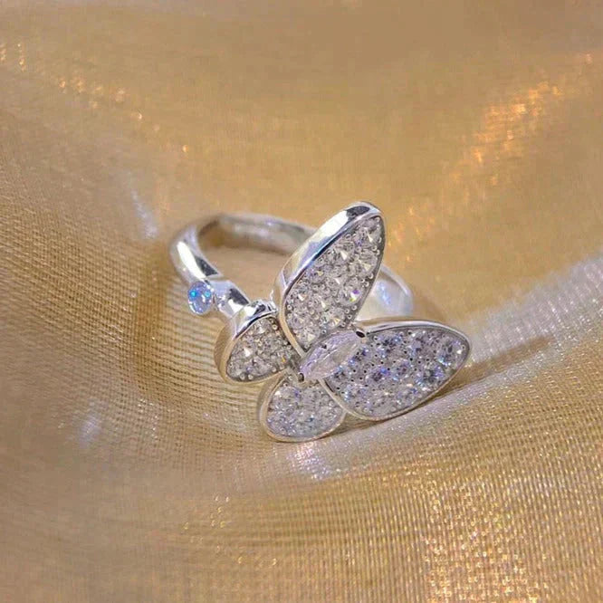 [Lunabriance]BUTTERFLY DIAMOND RING