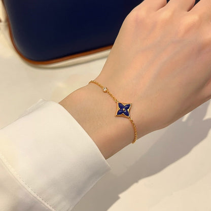 [Lunabriance]COLOR STAR PINK GOLD DIAMOND BRACELET