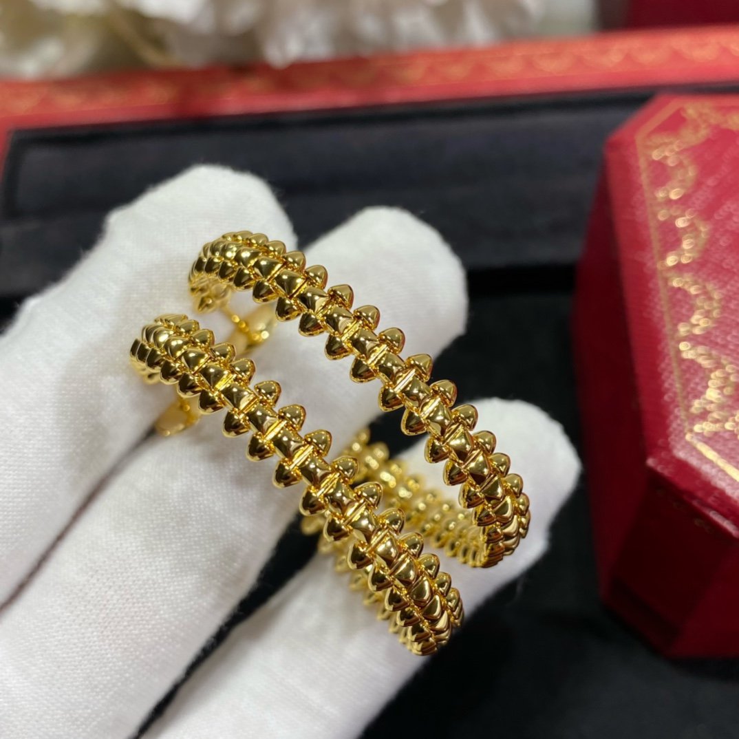 [Lunabriance]CLASH LARGE HOOP EARRINGS