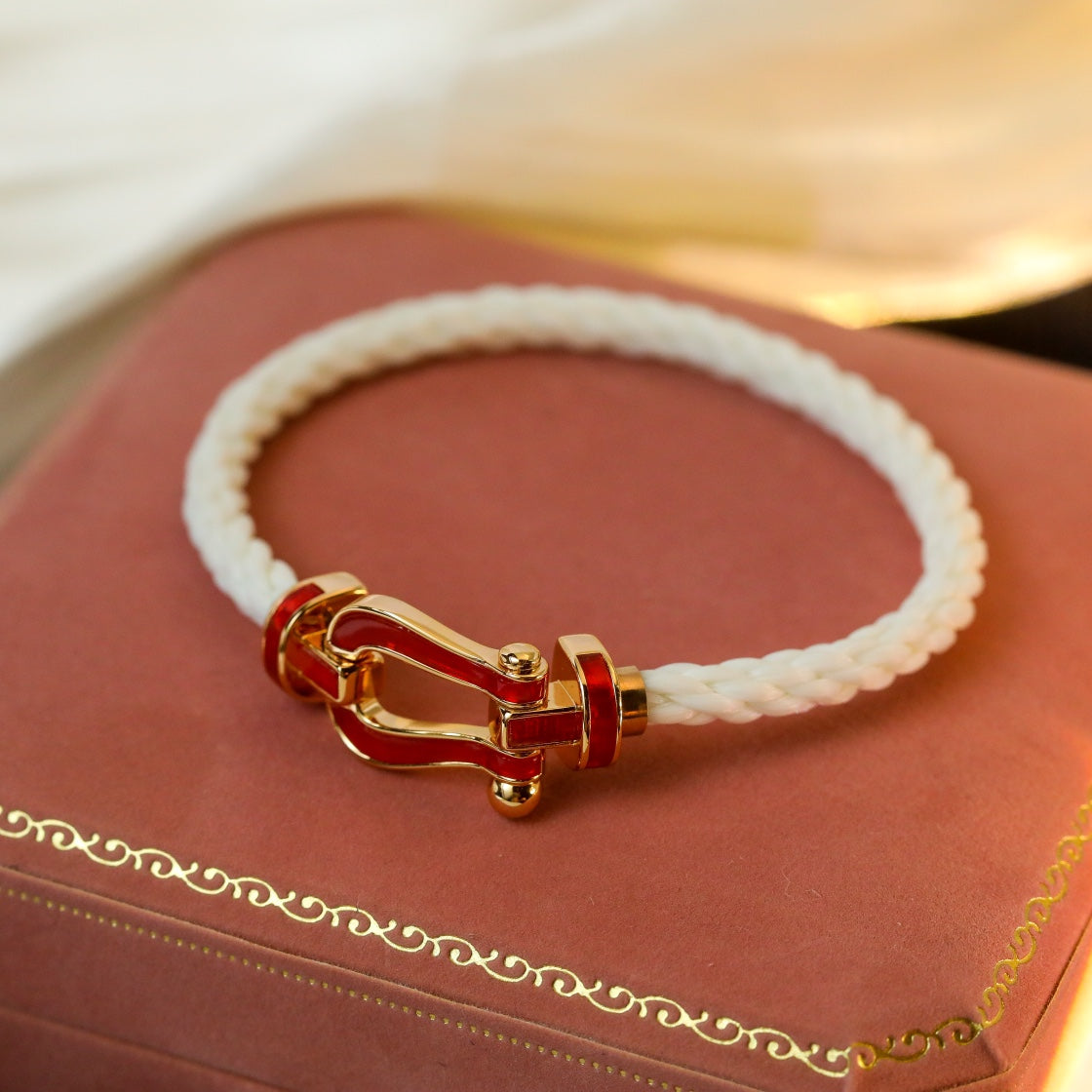 [Lunabriance]FORCE 10 WHITE TEXTILE DIAMOND PAVED