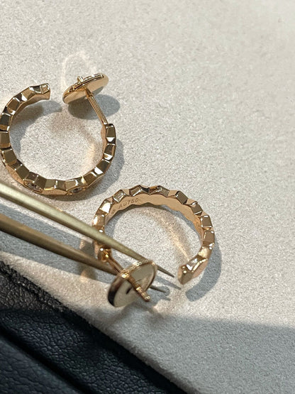 [Lunabriance]Hollow Design Four-Leaf Clover Flower Shape Ring