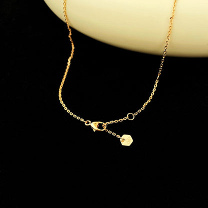 [Lunabriance]BEE MINI PEDANT DIAMOND NECKLACE