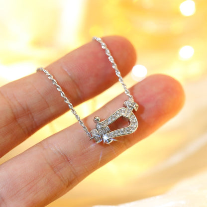 [Lunabriance]FORCE 10 DIAMOND SILVER NECKLACE MINI MODEL
