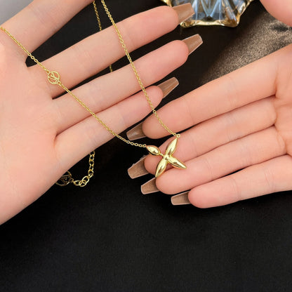 [Lunabriance]LOUISETTE GOLD NECKLACE