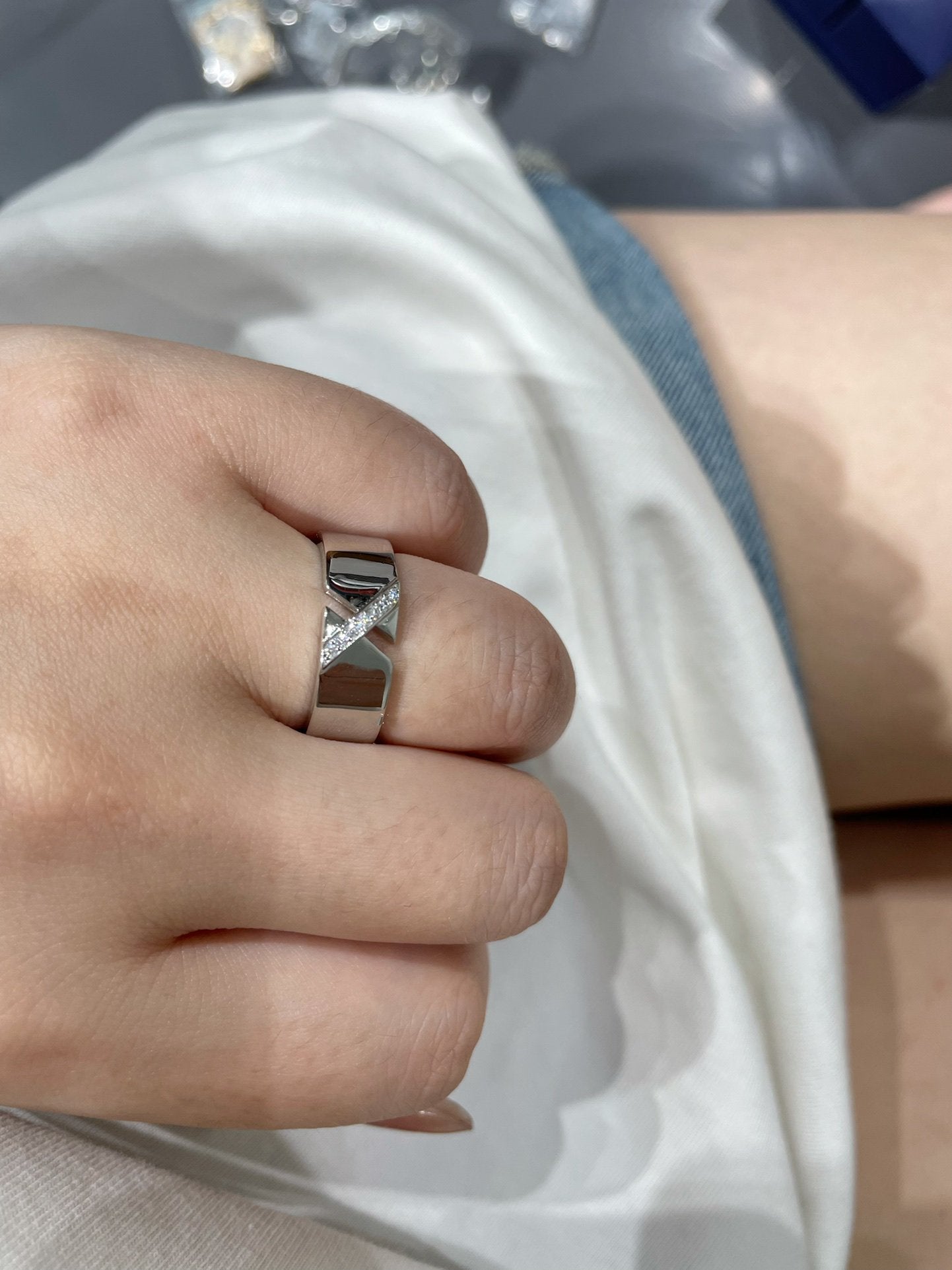 [Lunabriance]LIENS EVIDENCE DIAOMOND RING