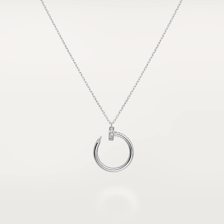 [Lunabriance]JUSTE NECKLACE SILVER