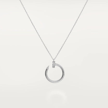 [Lunabriance]JUSTE NECKLACE SILVER