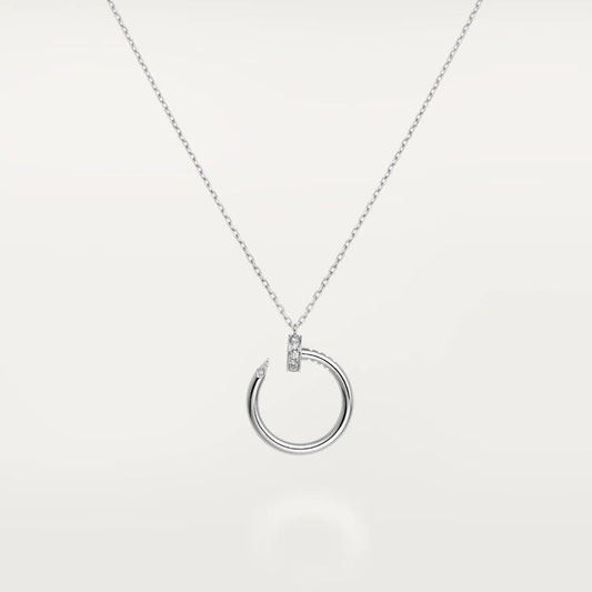 [Lunabriance]JUSTE NECKLACE SILVER