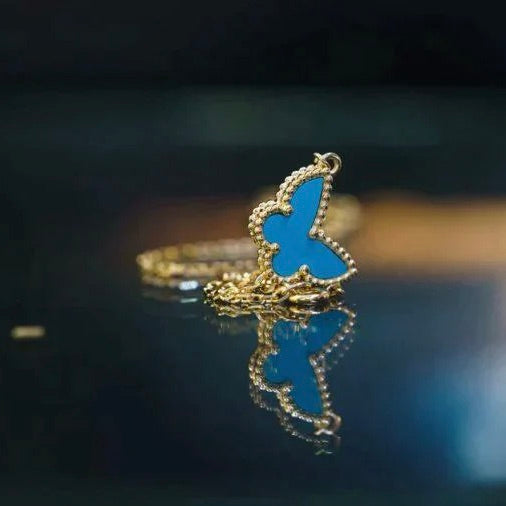 [Lunabriance]BUTTERFLY TURQUOISE BUTTERFLY BRACELET