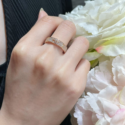 [Lunabriance]KELLY PINK GOLD DIAMOND RING