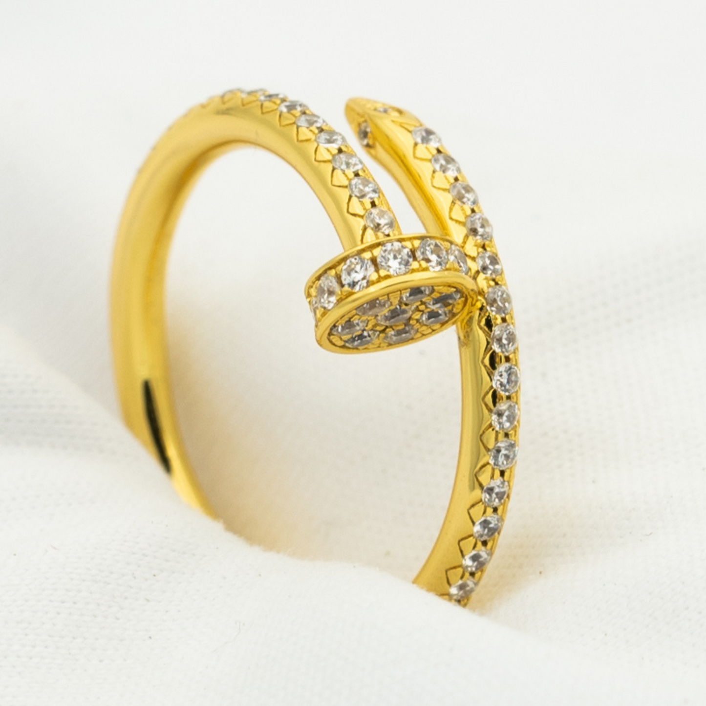 [Lunabriance]JUSTE RING 1.8MM GOLD DIAMONDS