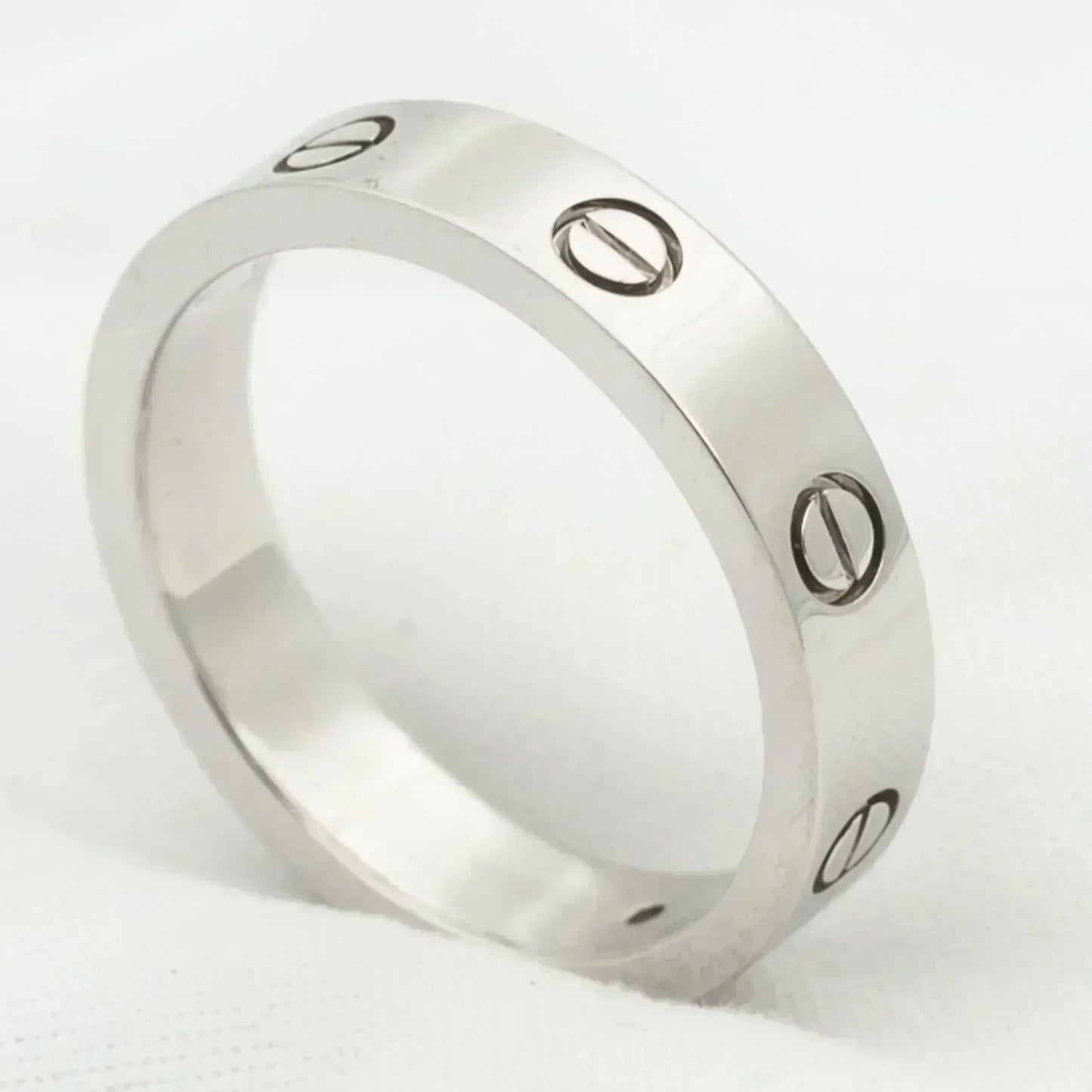 [Lunabriance]LOVE RING 4MM 1 DIAMOND SILVER