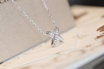 [Lunabriance]JEUX DE DIAMOND NECKLACE