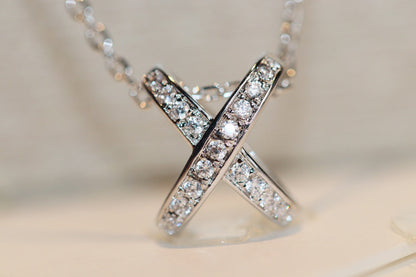 [Lunabriance]JEUX DE DIAMOND NECKLACE