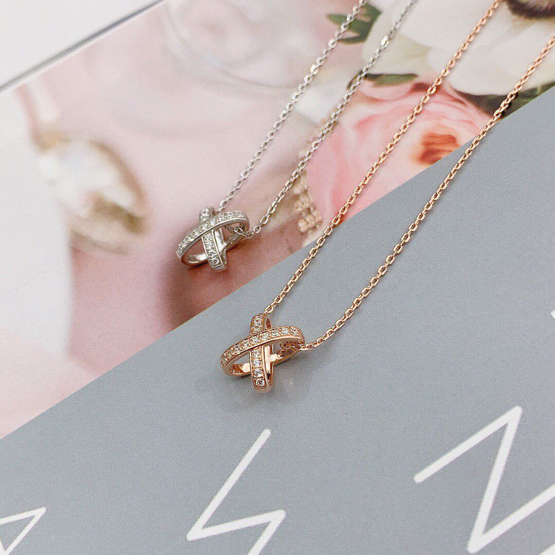 [Lunabriance]JEUX DE DIAMOND NECKLACE