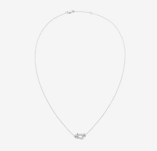 [Lunabriance]FORCE 10 DIAMOND SILVER NECKLACE MINI MODEL