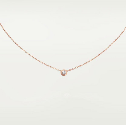 [Lunabriance]DAMOUR DIAMOND NECKLACE