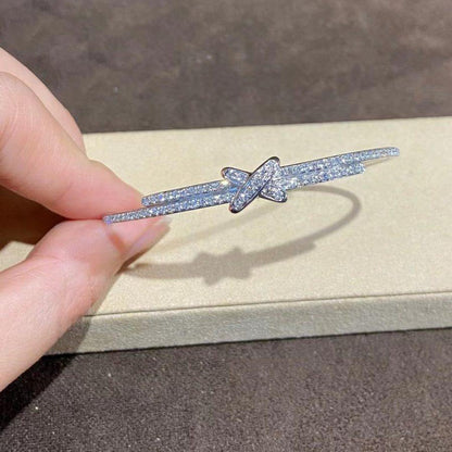 [Lunabriance]JEUX DE BRACELET DIAMONDS SILVER