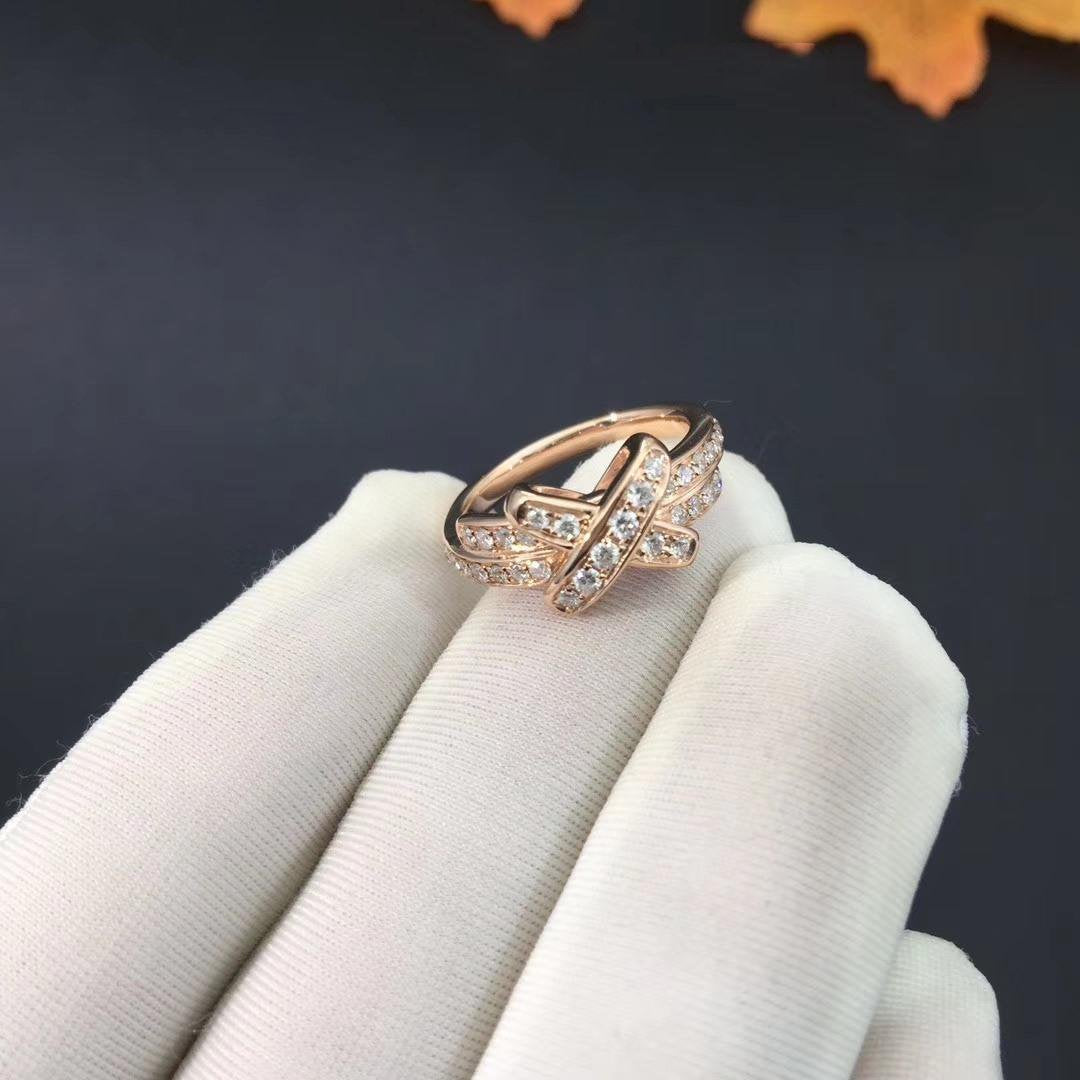 [Lunabriance]JEUX DE RING PINK GOLD DIAMOND