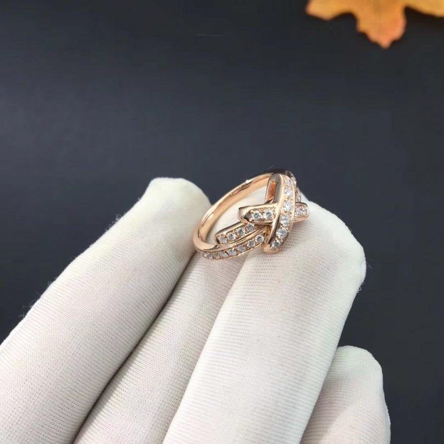 [Lunabriance]JEUX DE RING PINK GOLD DIAMOND