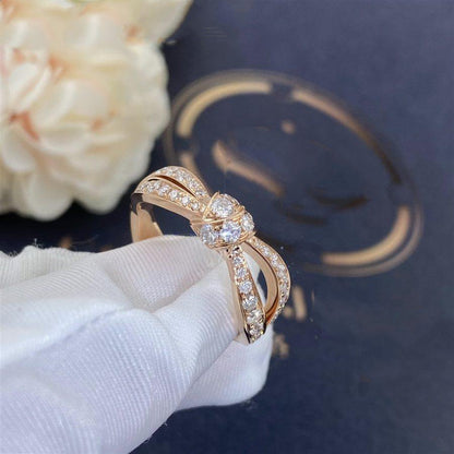 [Lunabriance]LIENS PINK GOLD DIAMOND RING