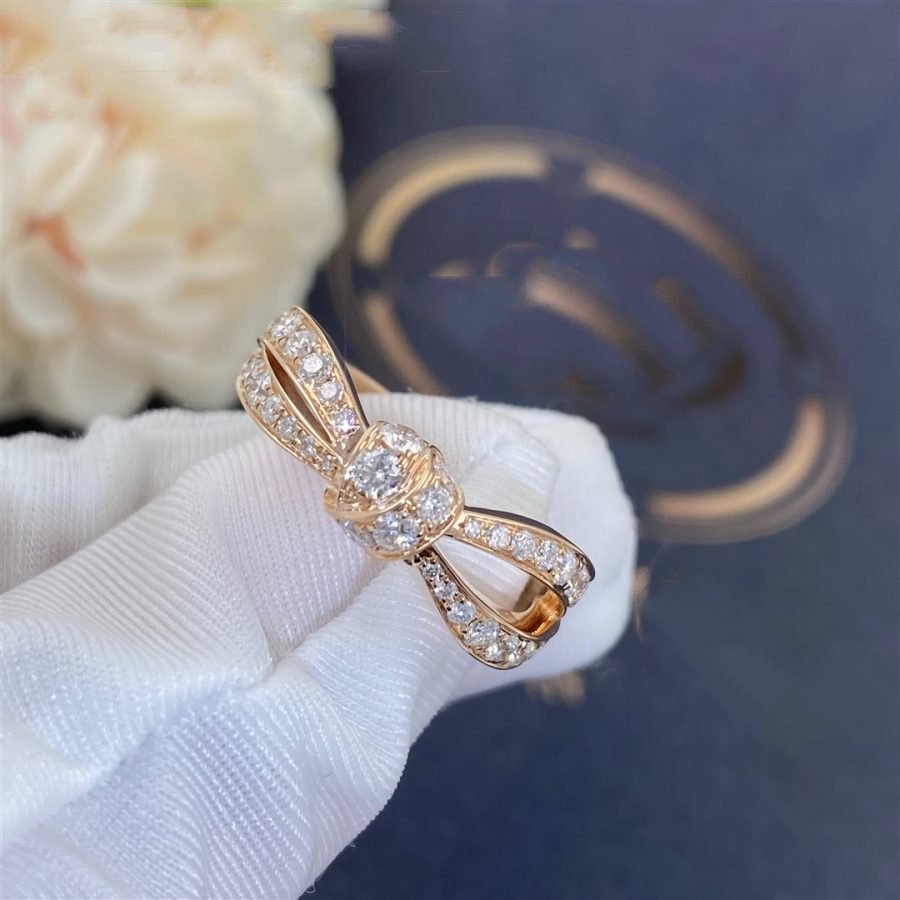 [Lunabriance]LIENS PINK GOLD DIAMOND RING