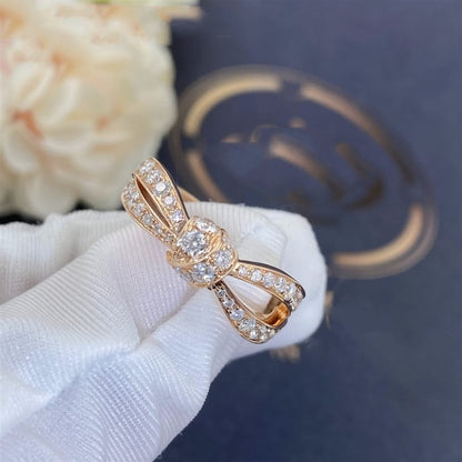 [Lunabriance]LIENS PINK GOLD DIAMOND RING