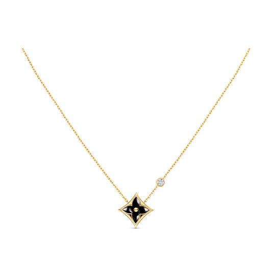 [Lunabriance]STAR BLACK MOP NECKLACE