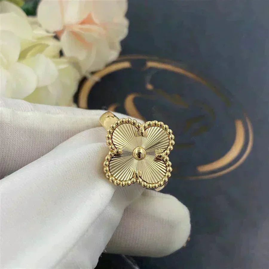 [Lunabriance]CLOVER GOLD RING