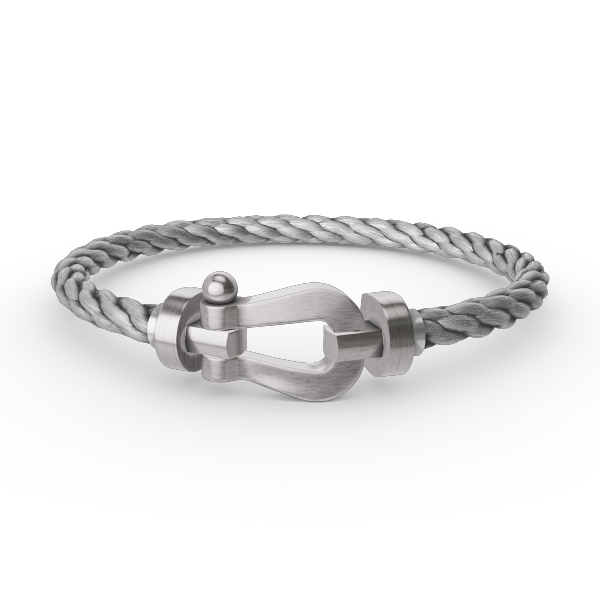 [Lunabriance]FORCE LARGE HORSESHOE NO DIAMOND BRACELET SILVER