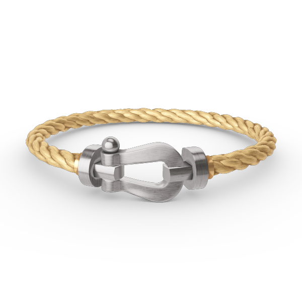[Lunabriance]FORCE LARGE HORSESHOE NO DIAMOND BRACELET SILVER