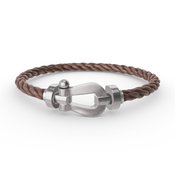 [Lunabriance]FORCE LARGE HORSESHOE NO DIAMOND BRACELET SILVER