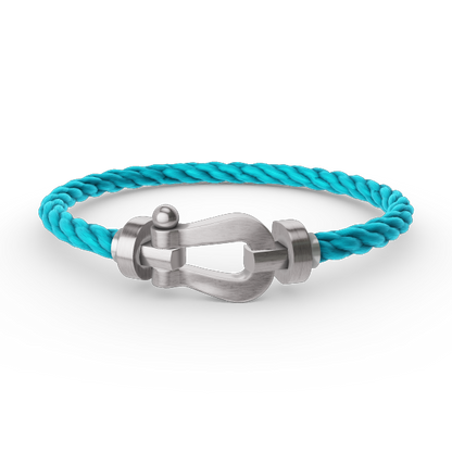 [Lunabriance]FORCE LARGE HORSESHOE NO DIAMOND BRACELET SILVER